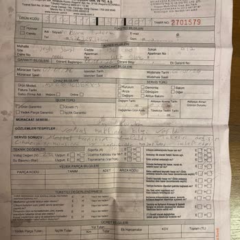 Kırık Ve Paramparça Kurutma Makinesi, Trendyol Ve Servisin Cevapsızlığı