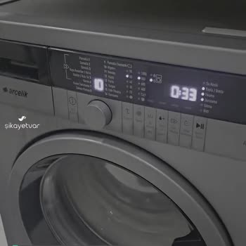 Arçelik Çamaşır Makinesi 9103 YPS Arızası!