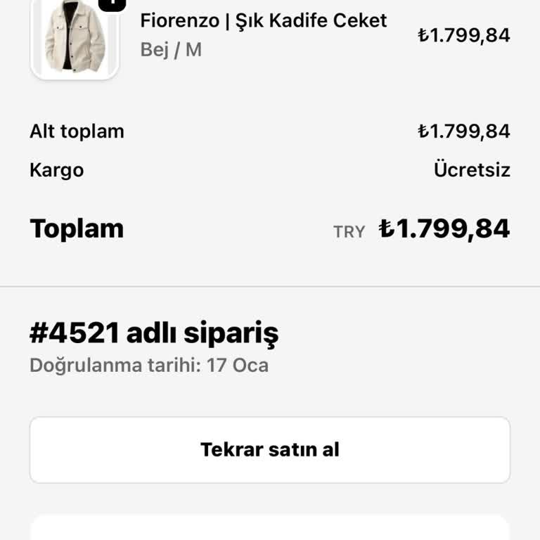 Sipariş Durumu Belirsizliği Ve İade Talebi