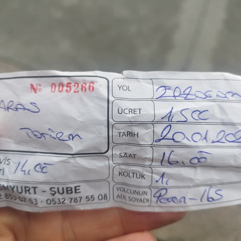 İstanbul Erzurum Seferinin Ertelenmesi Ve Personelin Kaba Tutumu