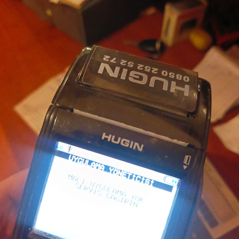 Hugin T300 POS Cihazı Çalışmıyor Ve Ödeme Alınamıyor, Acil Servis Gerekiyor