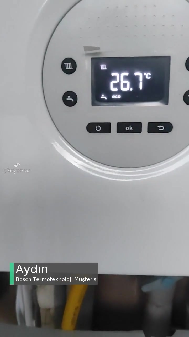 Bosch Condens1200 W 28/30 KW Tam Yoğuşmalı Kombi videonun kapak resmi