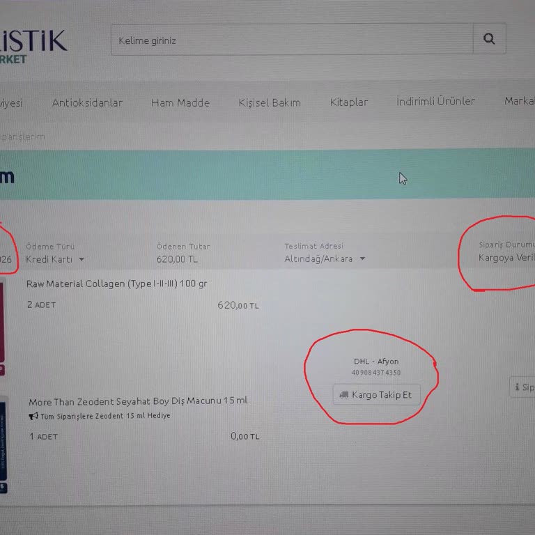 Siparişim Teslim Edilmedi, Kargo Bilgisi Yanlış Ve İade Talebim