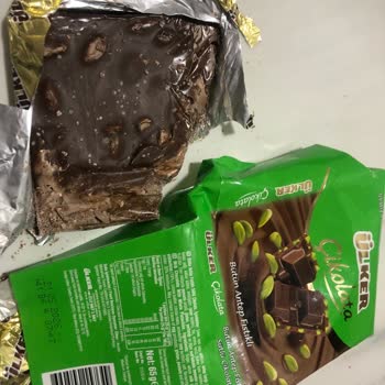 Ülker Antep Fıstıklı Çikolata Yarım Eksik Ve Bozuk Çıkması