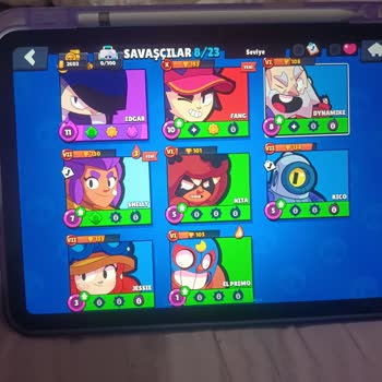 Brawl Stars Hesabımda Karakterler Görünmüyor Ve Eksik Gösteriliyor