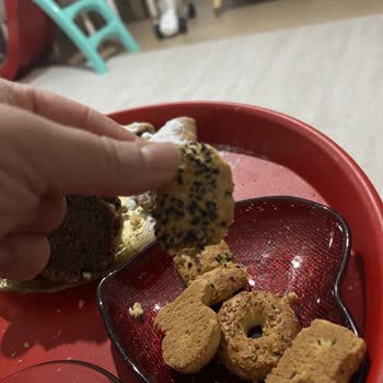 Ülker Tuzlu Kurabiye Üzerinde Kelebek Ağı Görünümlü Mantar Şüphesi