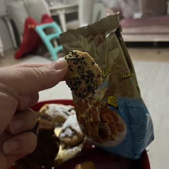 Ülker Tuzlu Kurabiye Üzerinde Kelebek Ağı Görünümlü Mantar Şüphesi