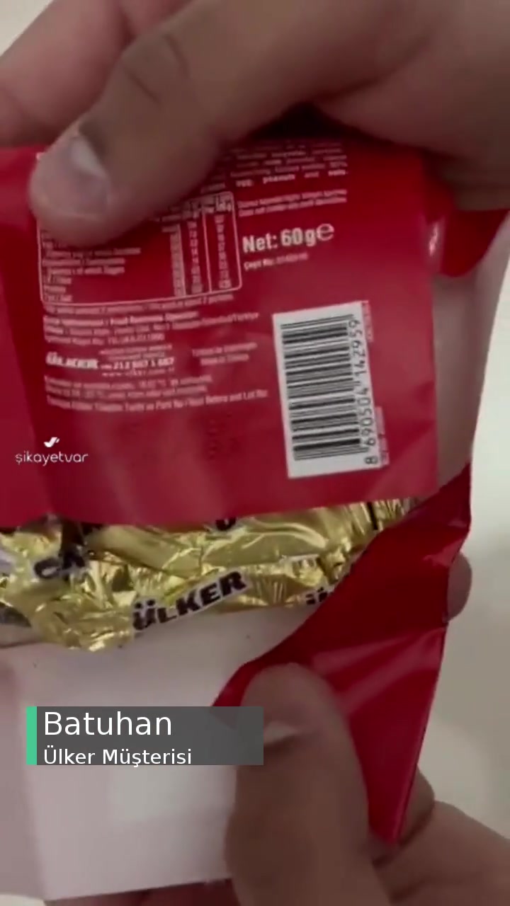 Bozuk Ülker Sütlü Çikolata videonun kapak resmi