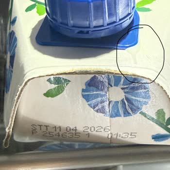 Açılmamış Torku Süt Paketi Sızdırıyor, Tekrar Eden Ambalaj Sorunu