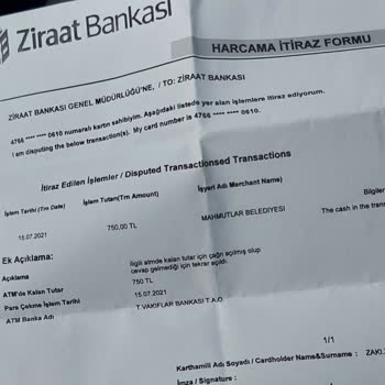 VakıfBank ATM Para Çekiminde Haksız Kesinti ve Uzun Süreli Cevapsızlık