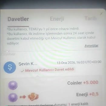 Temu Özür Hediyesi Emeğimi Karşılığı