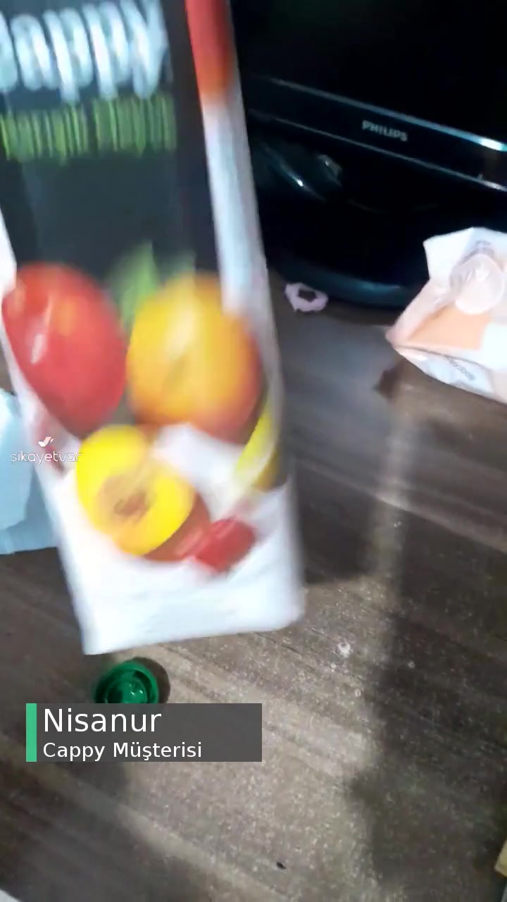 Cappy Aldığım Meyve Suyunun İçinde Cisim Çıktı videonun kapak resmi