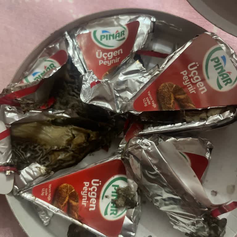 Pınar Et Ve Süt Üçgen Peynir Küflü Çıktı!