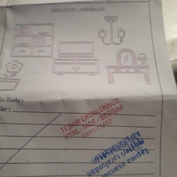 Kalitesiz Teşhir Sandalye Takımında Kısa Sürede Kırılma Ve İade İsteği