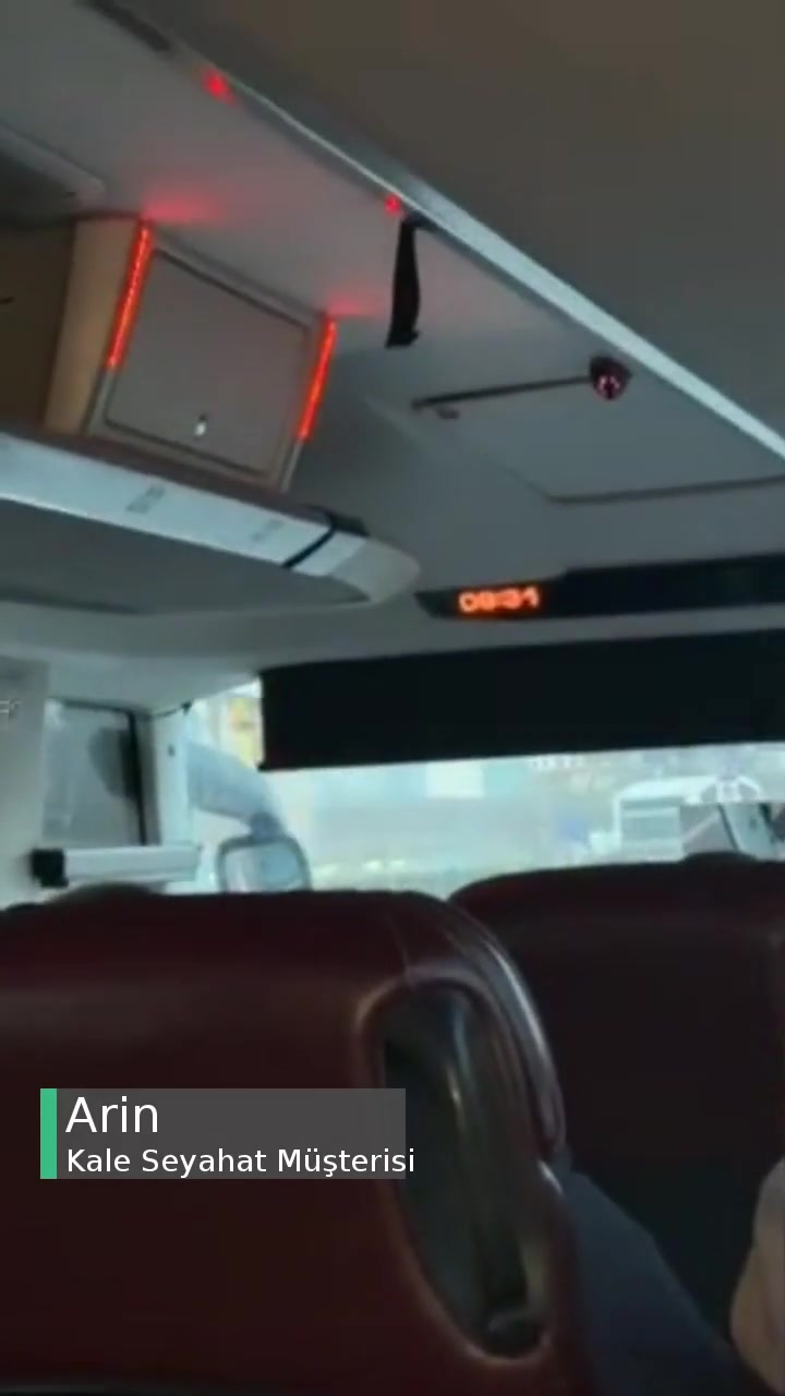 Kale Seyahat İzmir İstanbul Saat 2:00 Arabası Şu Anda -5° Otobüsün İçinde Donuyoruz videonun kapak resmi