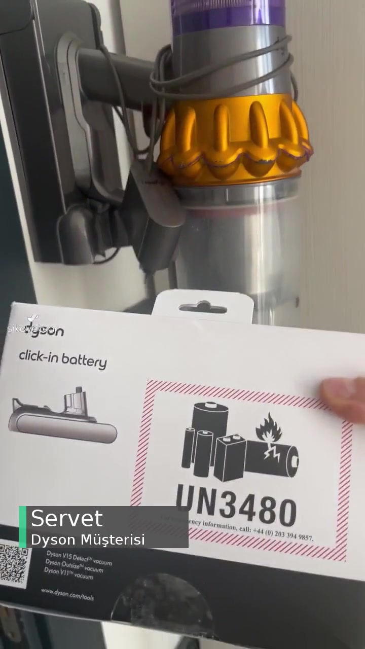 Dyson 2021 Tarihli Batarya Sorunu videonun kapak resmi
