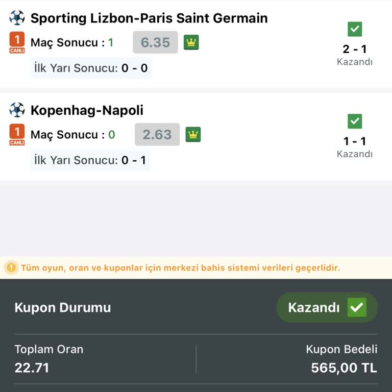 Kazandığım Kupon Tutarı Eksik Ödendi