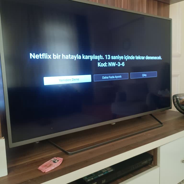 Philips Televizyonumda Netflix Uygulaması Açılmıyor Ve Sürekli Hata Veriyor