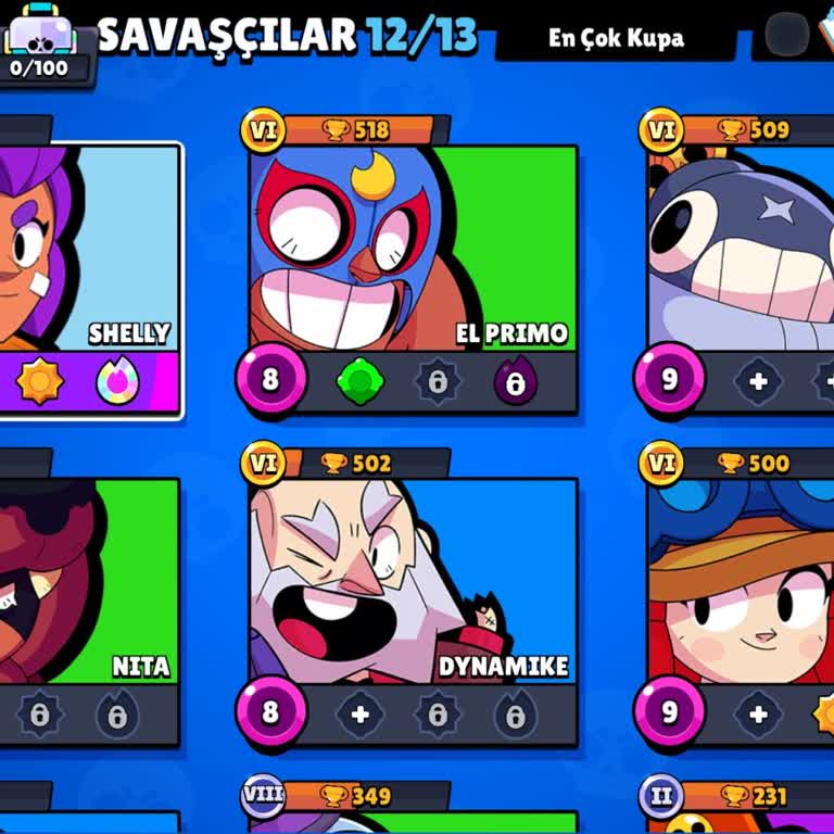 Brawl Stars Hesabımda Maksimum Savaşçı Sayısı Anlamsız Şekilde Azaldı
