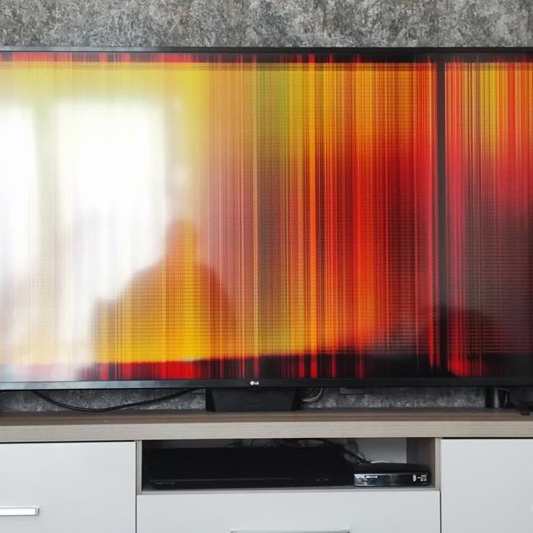 LG 65 İnç TV'de Sürekli Çizgili Ekran Ve Ücretsiz Panel Değişimi Talebi