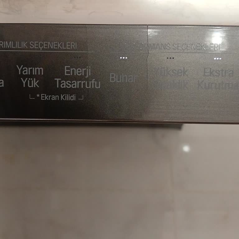 Yeni LG Bulaşık Makinemde Panel Çatladı Ve Servis Yanıt Vermedi