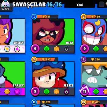 Brawl Stars Hesabımda Karakterlerim Azaldı