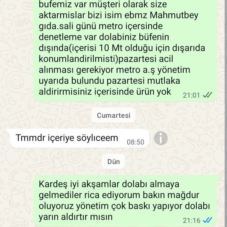 Algida’nın Dondurma Dolabının Alınmaması İşletmeyi Mağdur Ediyor