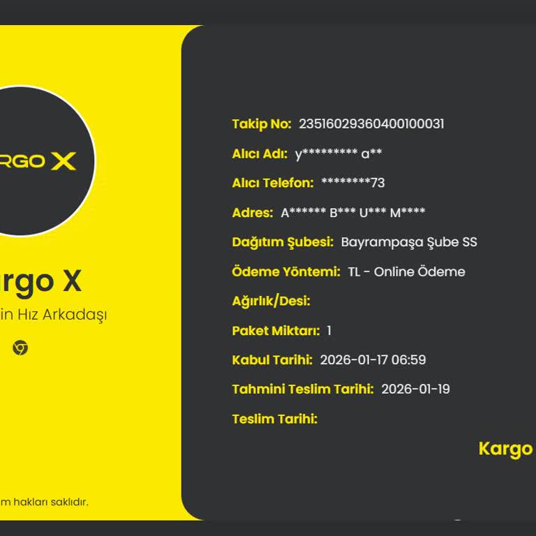 Zara Siparişim Teslim Edilmedi, Kargo Takibi Yanıltıcı