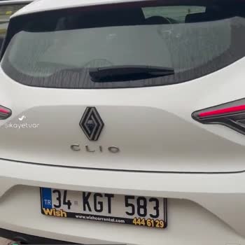 Wish Car Rental Provizyon Bedeli İade Süreci Başlamadı, 15 Aralık Bugün 20 Ocak Ve Yok!