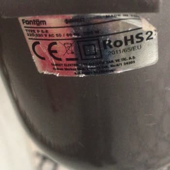 Fantom Dikey Süpürge Aniden Patladı Ve Alev Aldı Güvenlik Endişesi