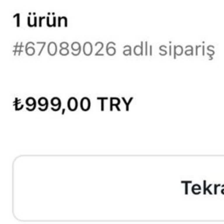 Kargo Bilgisi Gönderilmemesi Ve Ücret İadesi Talebi