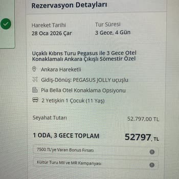 Jolly Tur Turun Fiyatı 79.500 TL’ye Yükseldi