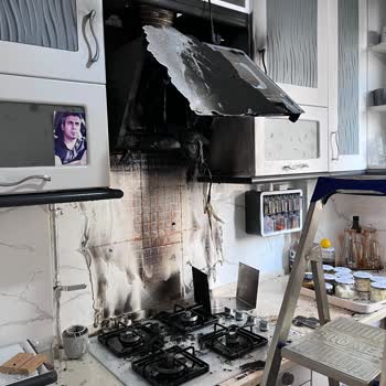 Arçelik Aspiratör Yangını Ve Servisin Yetersiz İncelemesi