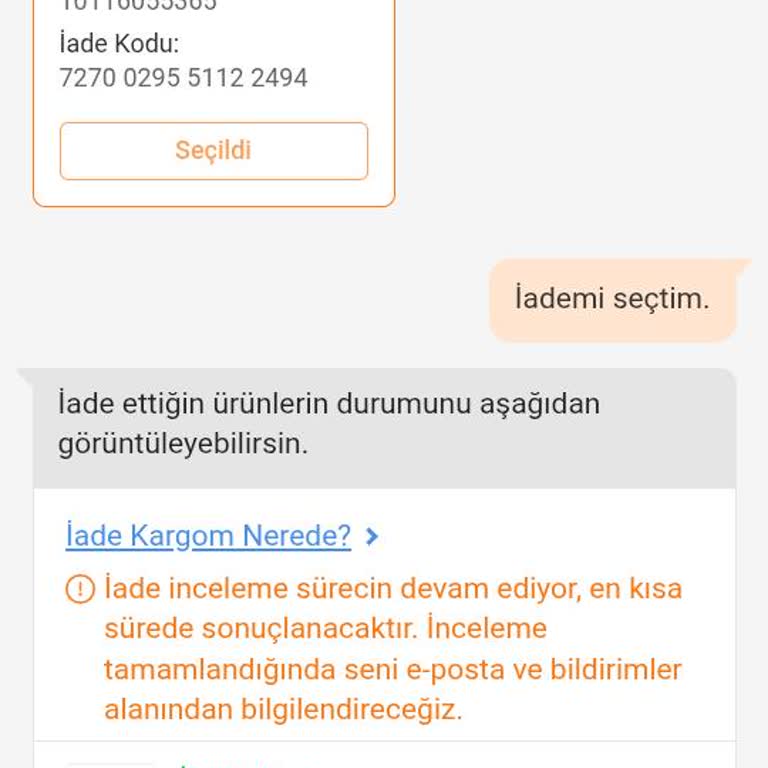 Arızalı Termostat İçin Uzun Analiz Süreci Ve İade Talebi
