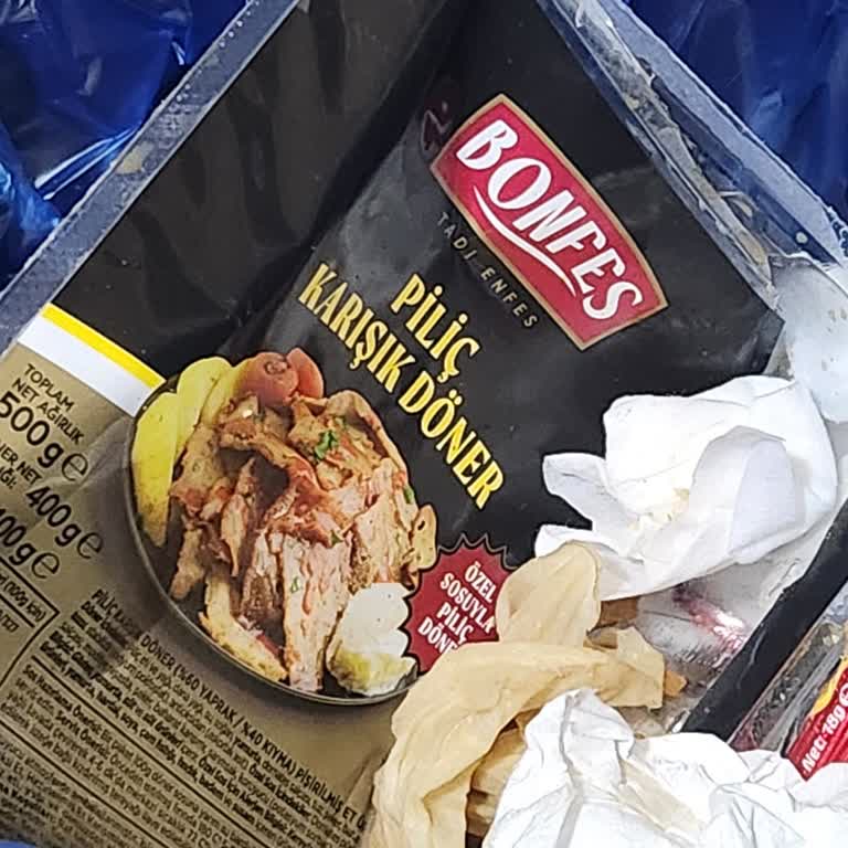 Bozulmuş Bonfile Karışık Piliç Döner Ürünü İçin İade Ve İnceleme Talebi
