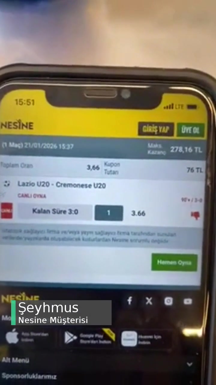 Nesine Paramın İade Edilmesini İstiyorum! videonun kapak resmi