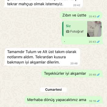 İki Kez Hatalı Nakış Ve Firmanın Hataları Kabul Etmemesi