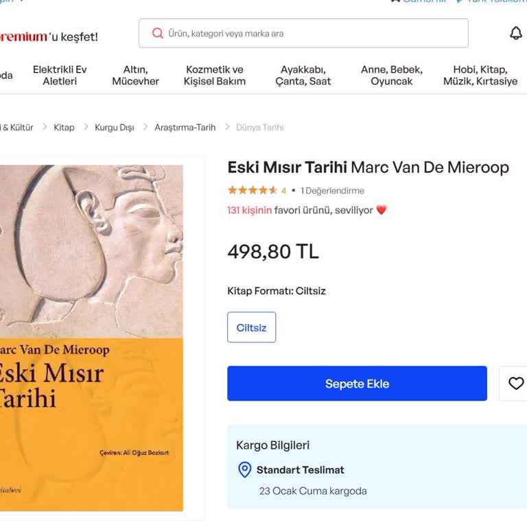 İdefix İdefix’te Sipariş İptali Sonrası Fiyat Artışı Ve Stok Sorunu