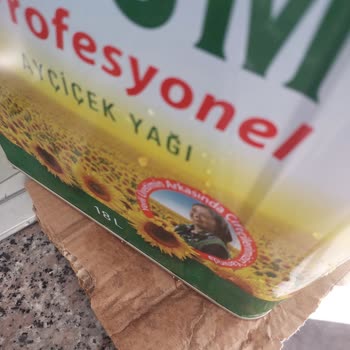 Patlamış Ve Sızdıran 18 Litre Yağ Teslimatı