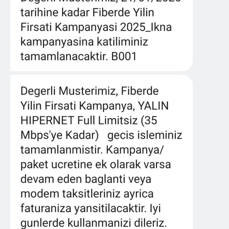 İki Gün Kesintili İnternet Ve Verilen Sözlerin Tutulmaması