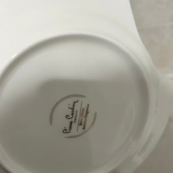 Kırılan Pierre Cardin Golden Elegance Pasta Tabağının Ücretli Parça Temini İçin Yönlendirme Talebi