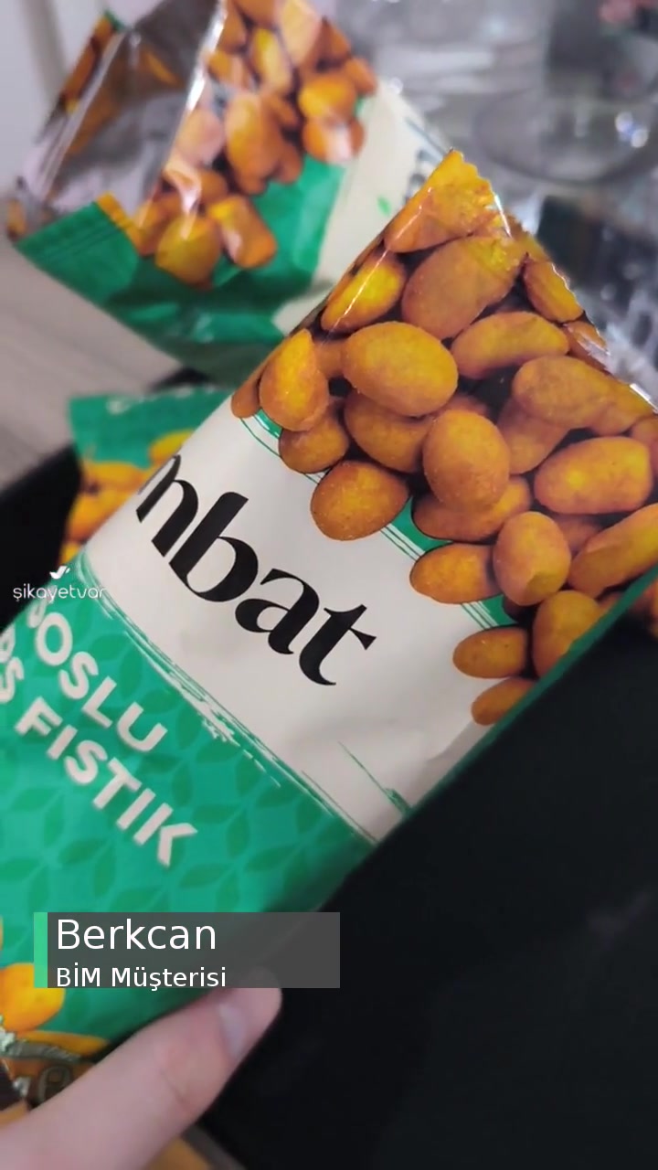 BİM Soslu Cips Fıstık Bozuk Ürünler videonun kapak resmi
