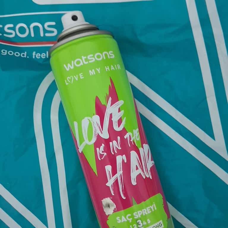 Watsons Saç Spreyi Açılmış ve Kapsız Şekilde Teslim Edildi