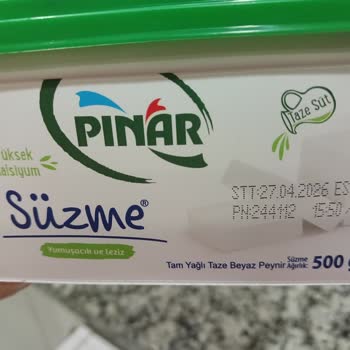 Eskişehir Migros Şubesinde Bozulmuş İçim Pınar Süzme Peynir Şikayeti