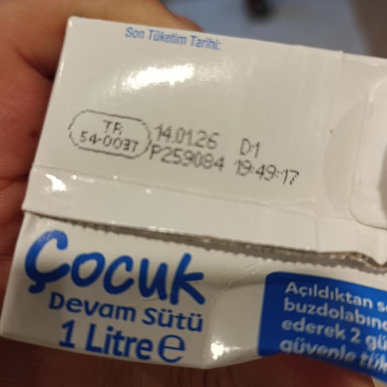 Migros Sanal Marketten Çocuk Sütlerinde Son Kullanma Tarihi Kontrolü Yapılmadı