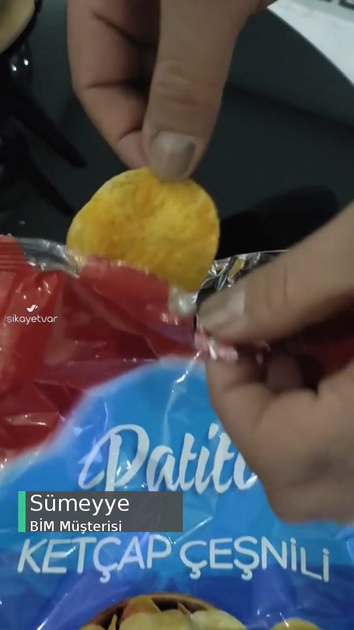 BİM Patito Ketçaplı Cipste Çıkan Böcek! videonun kapak resmi