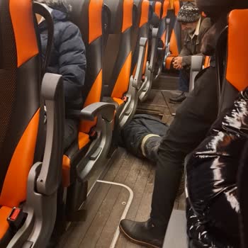 Selçuk Canlar Turizm Otobüsündeki Sürekli Arızalar Güvenlik Riski Oluşturdu