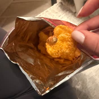 Lays Cipsinde Yabancı Böcek Benzeri Madde Görüldü