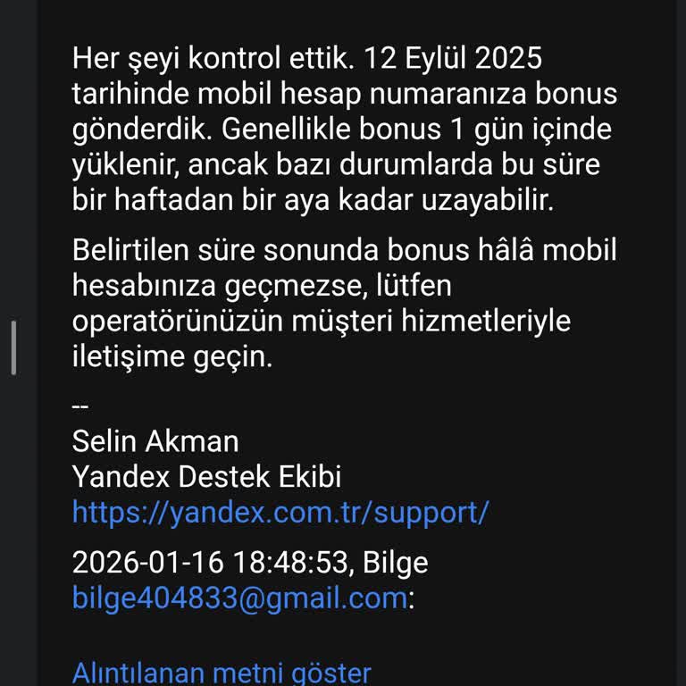 Yandex Kampanyasında Yanıltıcı Puan Yükleme Ve Gerçekleşmeyen Ödüller