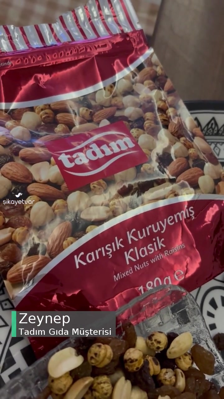 Tadım Karışık Kuruyemiş Adı Altında Üzüm Leblebi Şoku videonun kapak resmi